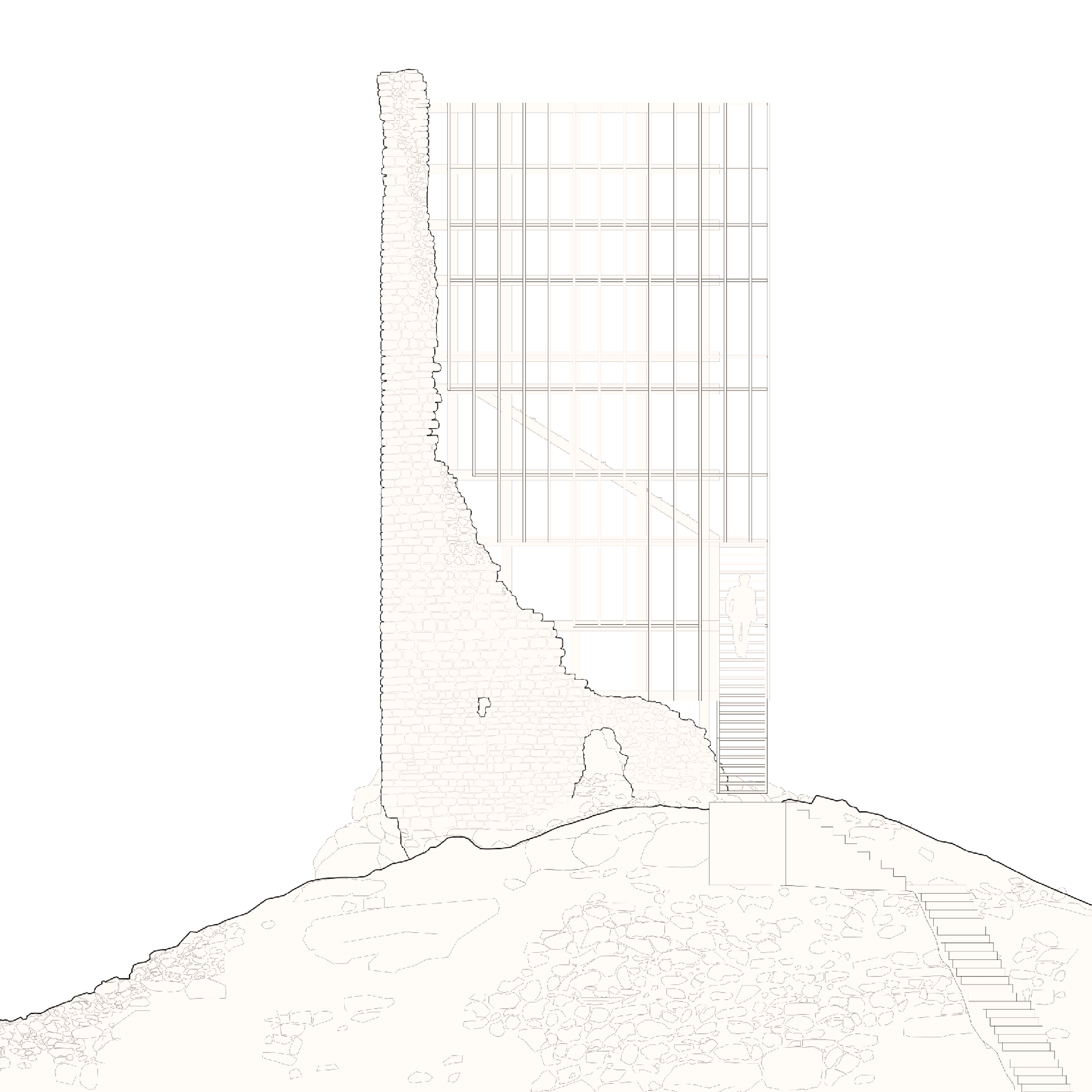 Alzado sur Marcuello